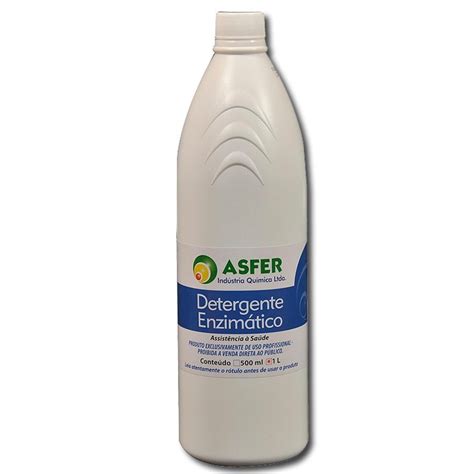 Detergente Enzim Tico Litro Asfer Cd Dental