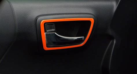 Tacoma Front Door Handle Surround Accent Trim Gloss Orange 16 23