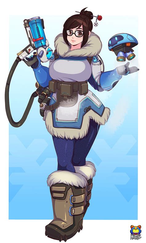 Mei Overwatch Art Telegraph