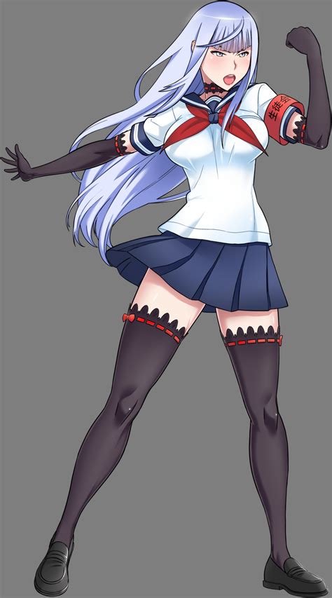 Kjech Yandere Simulator Megami Saiko Seifuku Thighhighs Transparent Png