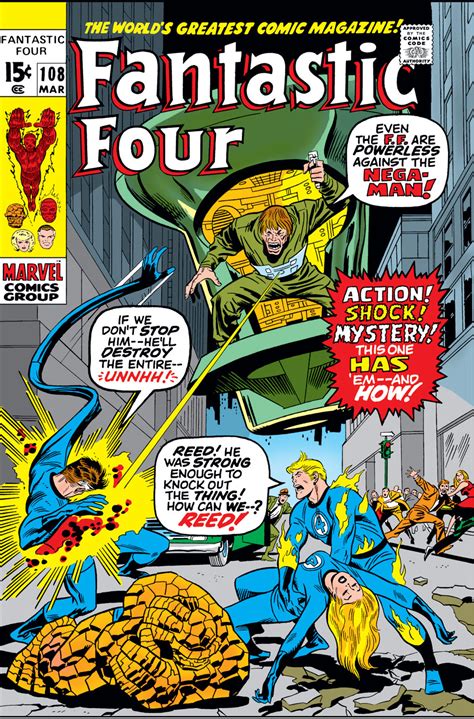 Fantastic Four Vol 1 108 Marvel Database Fandom Powered By Wikia