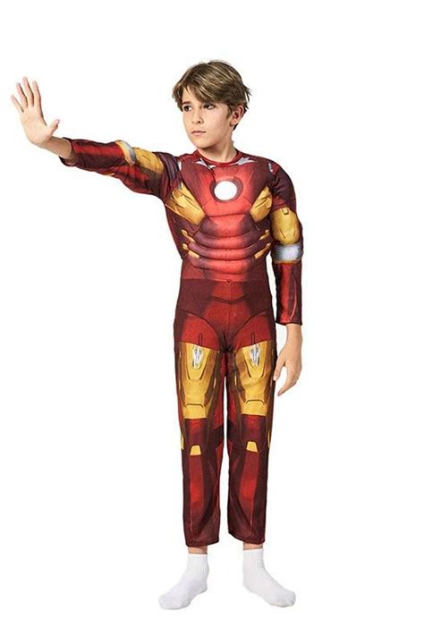 The Avengers Iron Man Muscle Costume Shopperboard