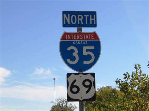 Kansas Interstate 35 And U S Highway 69 Aaroads Shield Gallery