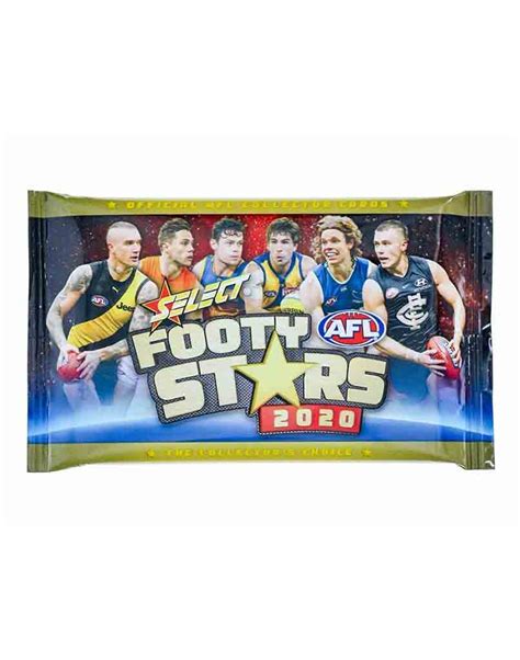 Maybe you would like to learn more about one of these? 2020 Select AFL Footy Stars Sealed Trading Card Packet | Diggaz Trading Cards