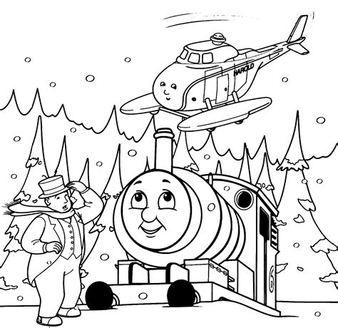 Mewarnai Gambar Thomas And Friends Coloring Thomas An