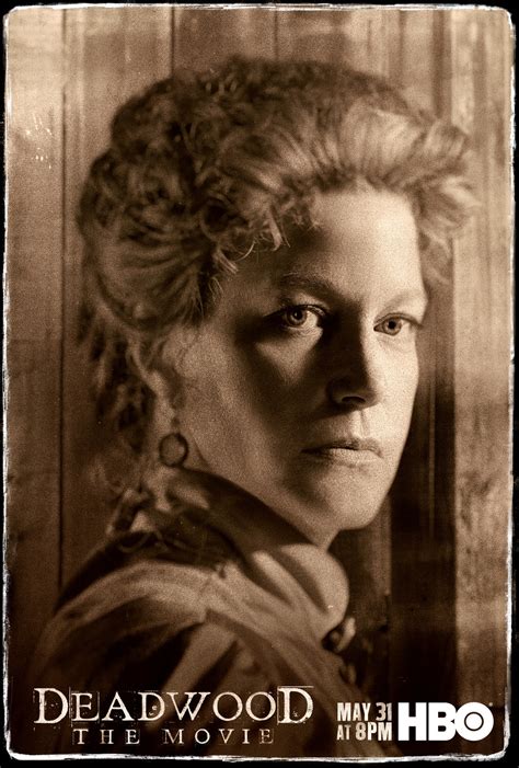 Deadwood The Movie 2019 Character Poster Anna Gunn As Martha