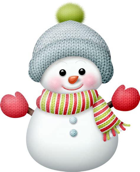 Transparent Snow Man Clipart Cute Snowman Clipart Png Download