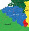 Belgium Map - Guide of the World