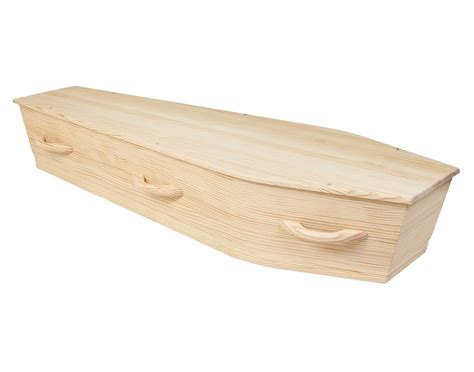 Solid Pine With Wooden Handles The Coffin Shop