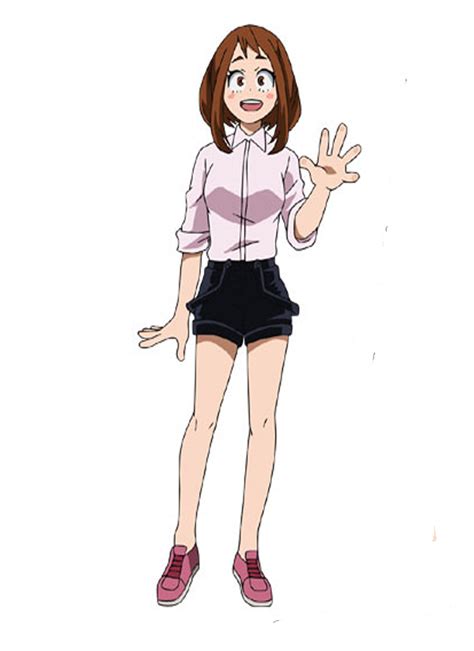 Uraraka Ochaco Casul Suit Ochako Uraraka Desenhos De Anime