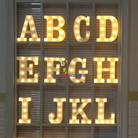 Led Marquee Numbers Alphabets Vlrengbr