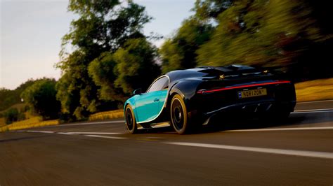 Forza Horizon 4 Being A Stunt Driver In The Bugatti Chiron