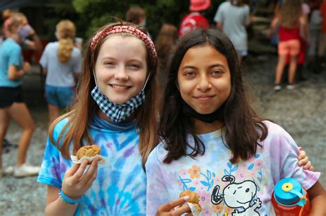 Muffin Break At Camp Rockbrook Summer Camp For Girls