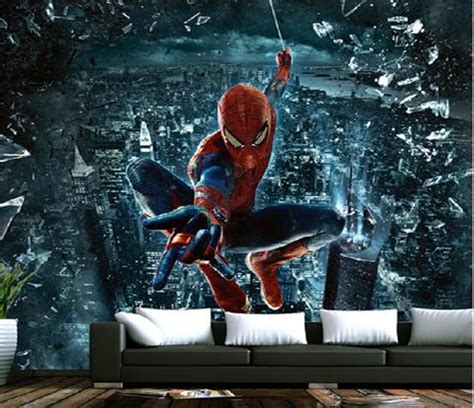 We hope you enjoy our variety and growing. 3d Wallpaper Spiderman Superhero Wall Mural ...
