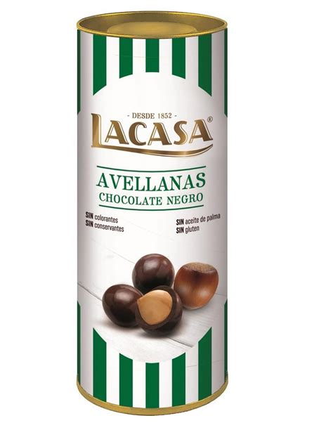 Dark Chocolate Hazelnuts In Can By Lacasa