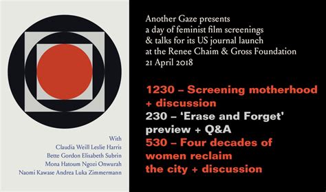 Another Gaze Journal Presents A Day Of Feminist Film Screenings And Talks In New York At The