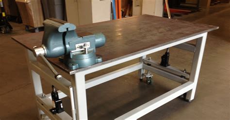 Wood Clean Easy Diy Workbench Retractable Casters
