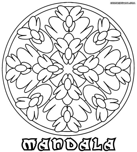 Intricate Mandala Coloring Pages Coloring Pages To