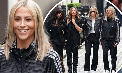 Nicole Appleton Beams As She Shoots Music Video With All Saints Daily Mail Online