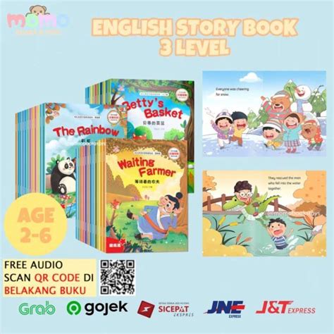 Promo Isi 3 Buku Cerita Anak Bahasa Inggris English Story Book Bacaan