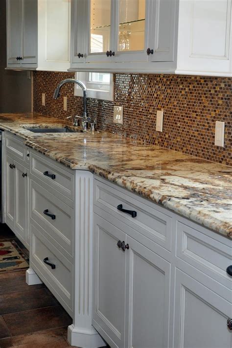 Gold Color Granite Countertops Kitchen Ideas Gold Trend