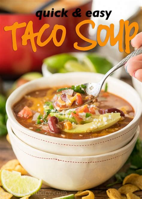 Top 15 5 Ingredient Taco Soup