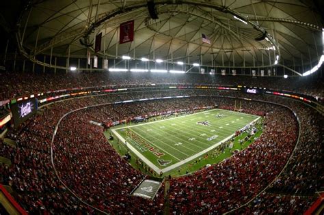Falcons Stadium | Atlanta falcons, Falcons, Soccer field