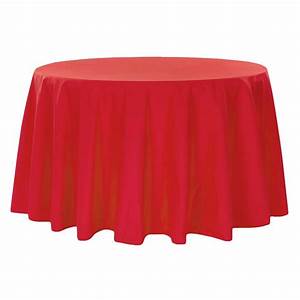 Polyester 120 Quot Round Tablecloth Red Cv Linens