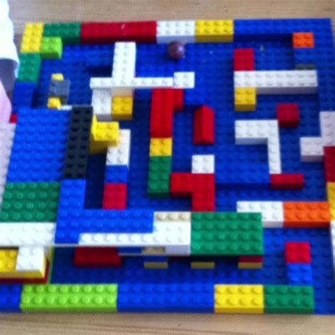 Lego Marble Maze Marble Games Pinterest