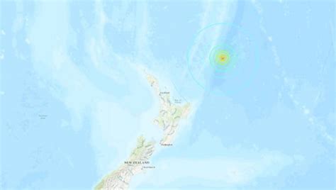 Ha fijado inicialmente el terremoto en 7,3 y luego lo ha reducido a 6,9. Alerta de tsunami tras terremoto magnitud 7.4 en Nueva Zelanda