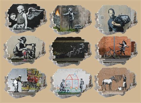 Banksy Wall Art Sticker ⋆ Bespoke Graphics ⋆