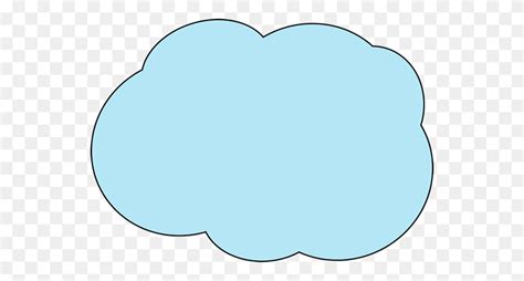 Fluffy Blue Cloud Clip Art Fluffy Cloud Clipart Flyclipart