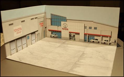 garage diorama papercraft diorama 1 64 free download paperkraft city clovis bednar