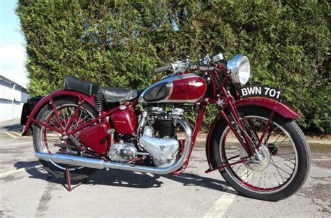 1938 Triumph Pre War Speed Twin 500cc Rare Vintage British Motorcycle
