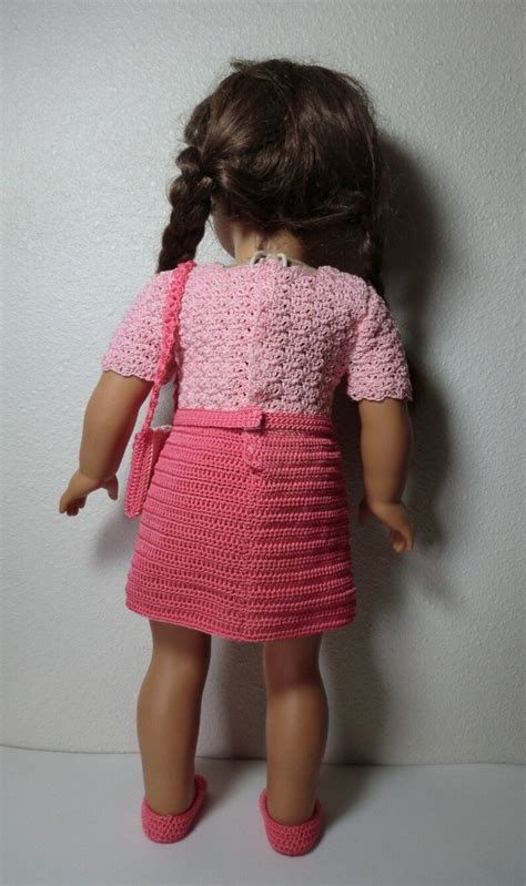 ag 251 school outfit crochet pattern for american girl dolls etsy