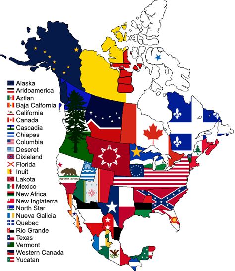 Pin By Smojtabam On Map In 2020 North America Flag North America