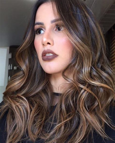 Color De Cabello Casta O El Tono Perfecto Pata Ti De Peinados Brunette Balayage Hair