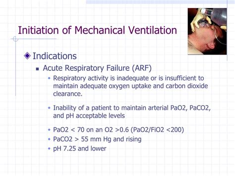 Ppt Principles Of Mechanical Ventilation Powerpoint Presentation