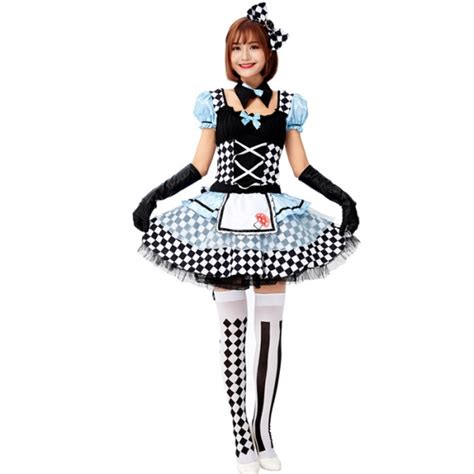 Costume Alice Au Pays Des Merveilles Deguisement Femme Adulte