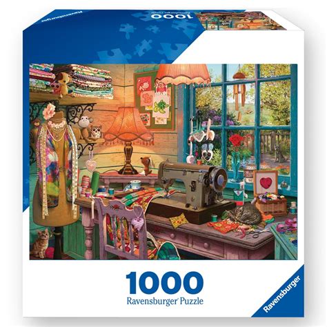 Ravensburger The Sewing Shed 1000 Piece Jigsaw Puzzle