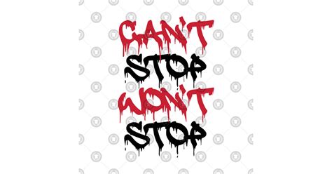 Can T Stop Won T Stop 1d Cantstopwontstop Sticker Teepublic