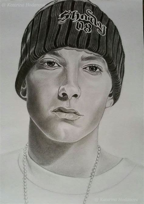 Pin On Eminem Drawing