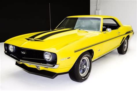 Chevrolet Camaro Coupe 1969 Yellow For Sale 124379n641856 1969