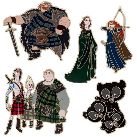 Brave Pin Set Us Disney Store Product Image 2 Loose Flickr