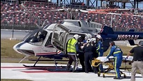 Jordan Anderson Airlifted After Fiery Talladega Crash - TSJ101 Sports!