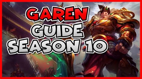 Garen Guide For Season 10 Runes Build League Of Legends 2020 Youtube