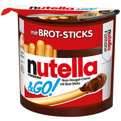 Nutella And Go Brot Sticks 52g Online Kaufen Im World Of Sweets Shop