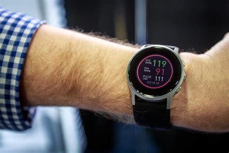 The samsung galaxy watch active 2 has featured a blood pressure monitor since launch, but until now there's been no app to let you use it. Omron unveils smartwatch with blood-pressure tracking at ...