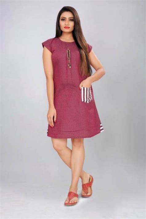 Khadi Dress 2 Premium Khadi Short Kurti Collection Textileexport