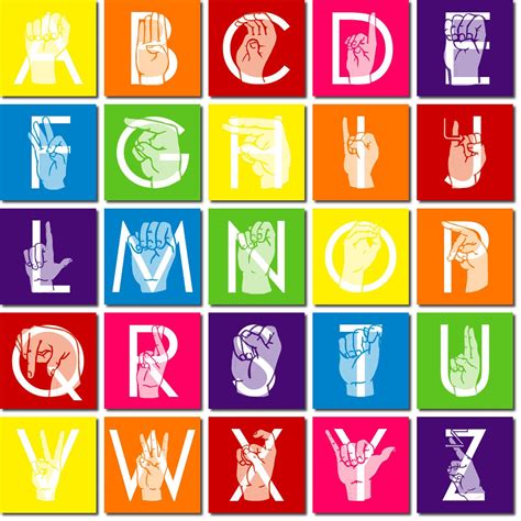 Items Similar To Alphabet Sign Language Flash Cards Set Of 26